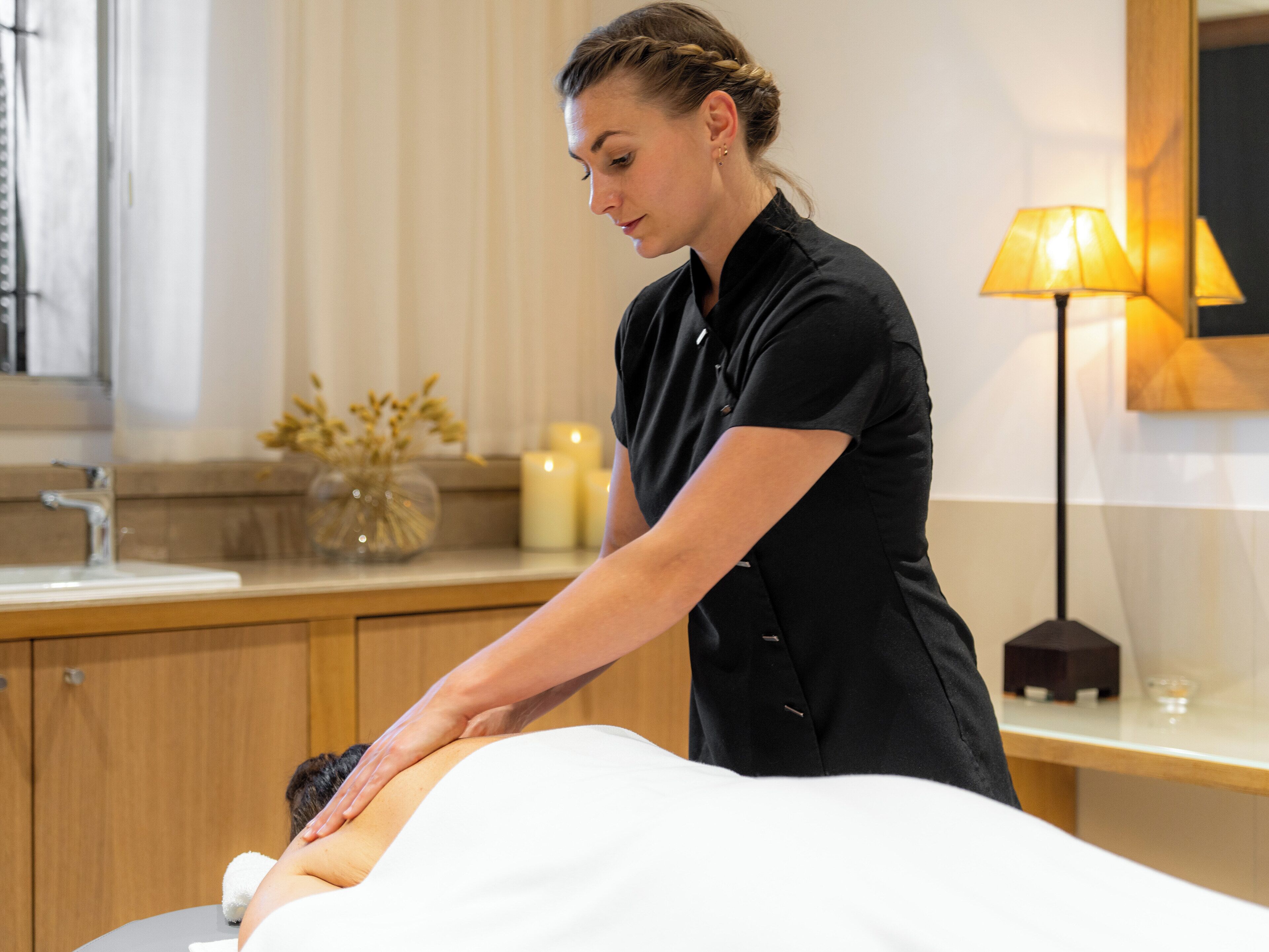 Espace de soins pour les couples, hammam, soins corporels