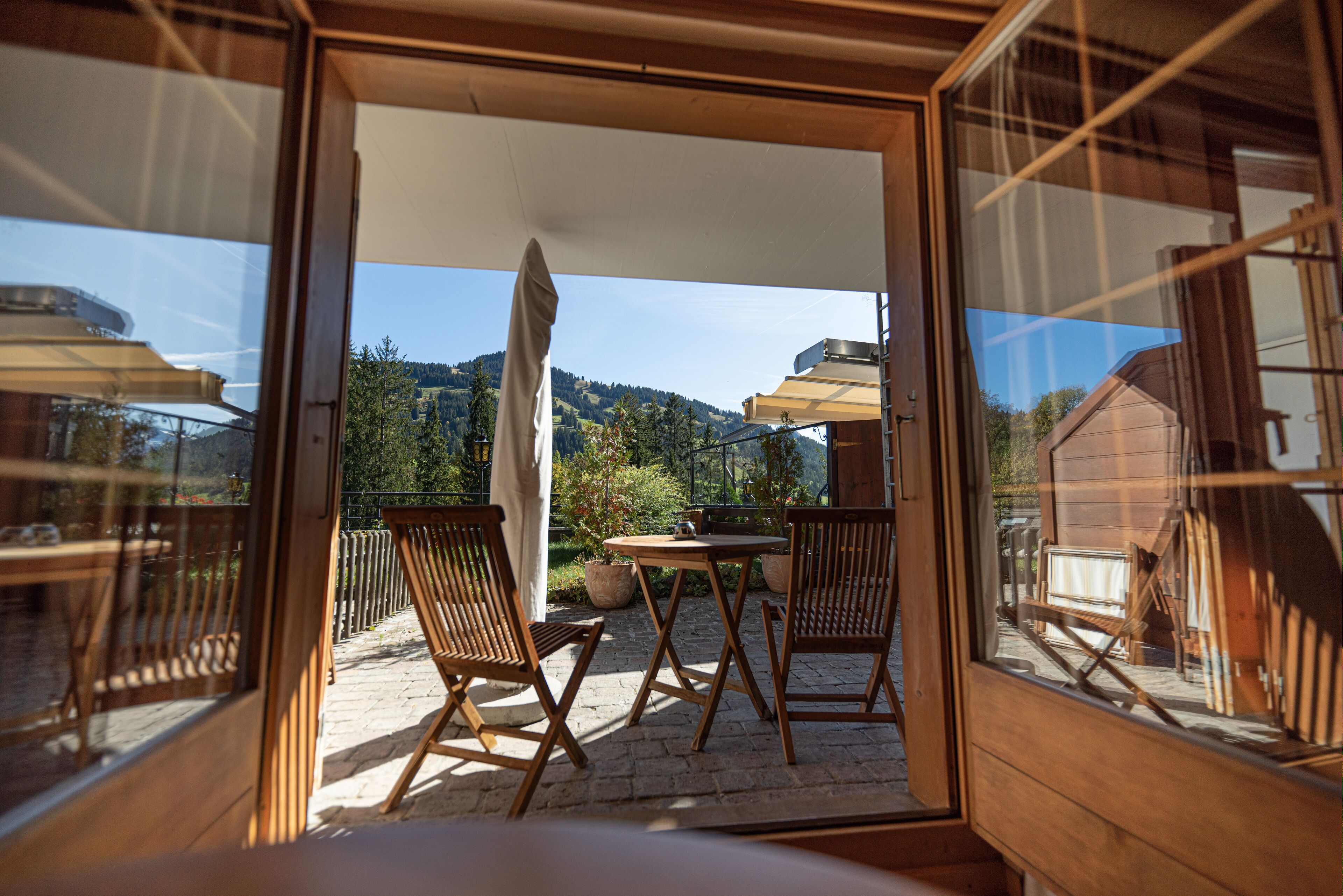 deluxe double room | terrace/patio