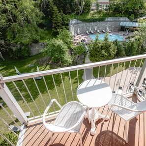 Terrace/patio - Résidence Les Sources Des Alpes (Leukerbad)
