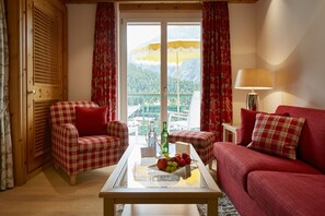 Junior Suite | View from room - Hotel Walther (Pontresina)