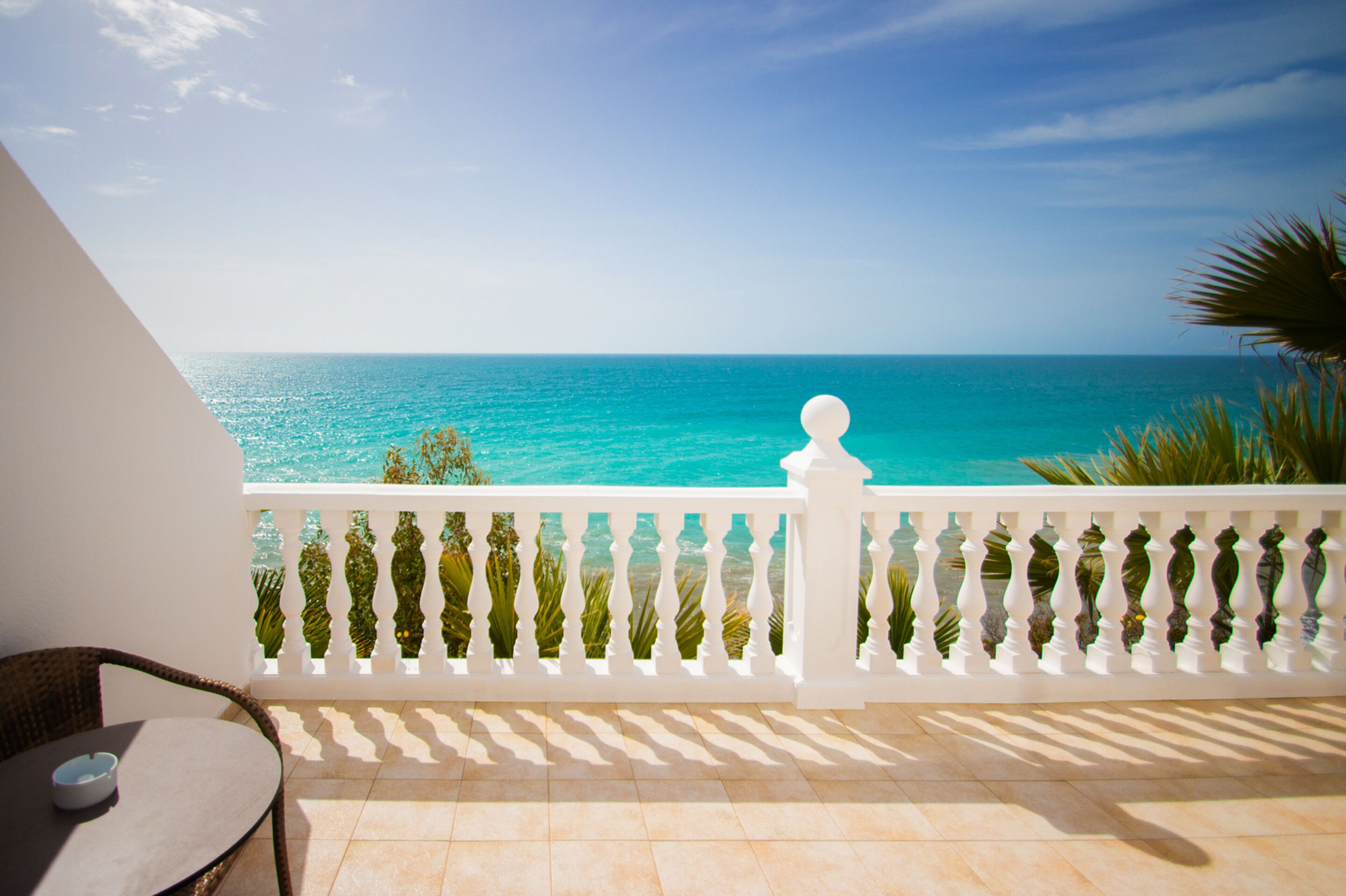 double room, terrace, sea view (torre paradis) | view from room