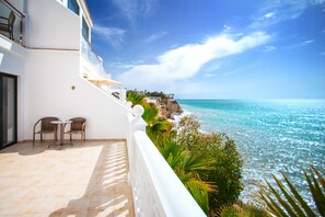 Habitación doble, Terraza, vista al mar (Torre Paradis) | Balcón