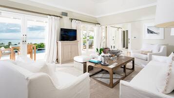 Signature Suite, Private Pool, Ocean View | 1 bedroom, premium bedding, minibar, in-room safe
