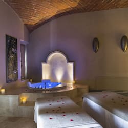 Body treatments, body scrubs, facials, manicures and pedicures, massages