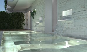 Couples treatment rooms, Turkish bath, body treatments, body wraps