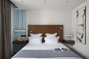 Habitació Deluxe | Roba de llit d'alta qualitat i minibar gratuït