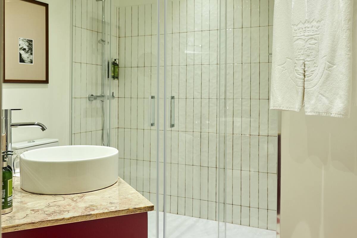 junior double room, balcony, ocean view | bathroom | bathtub, free toiletries, hair dryer, bathrobes