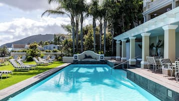 2 outdoor pools, pool umbrellas, sun loungers