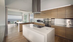 Villa de lujo (Ellerman House Two) | Cocina privada | Cafetera y tetera 