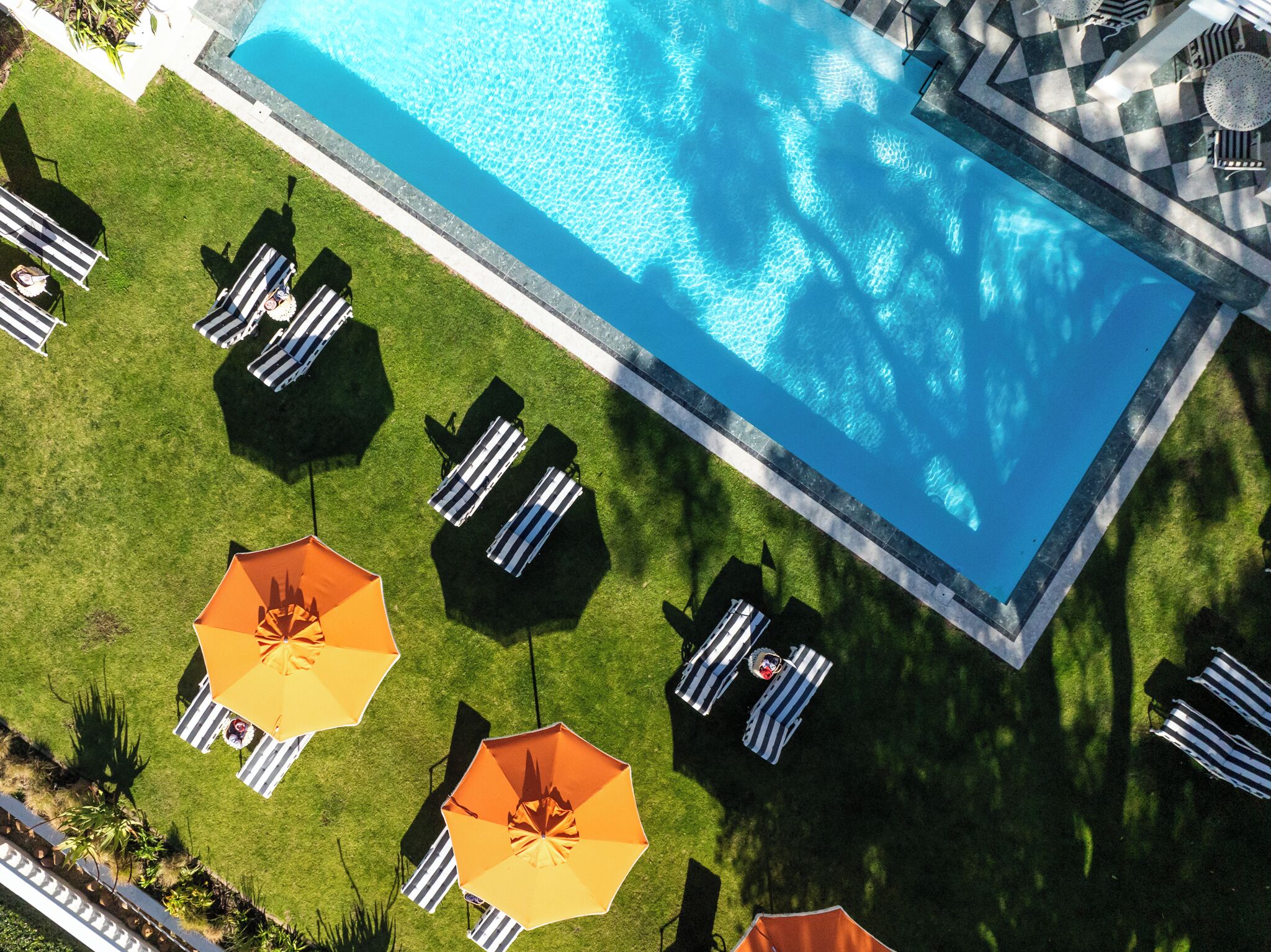 2 outdoor pools, pool umbrellas, sun loungers