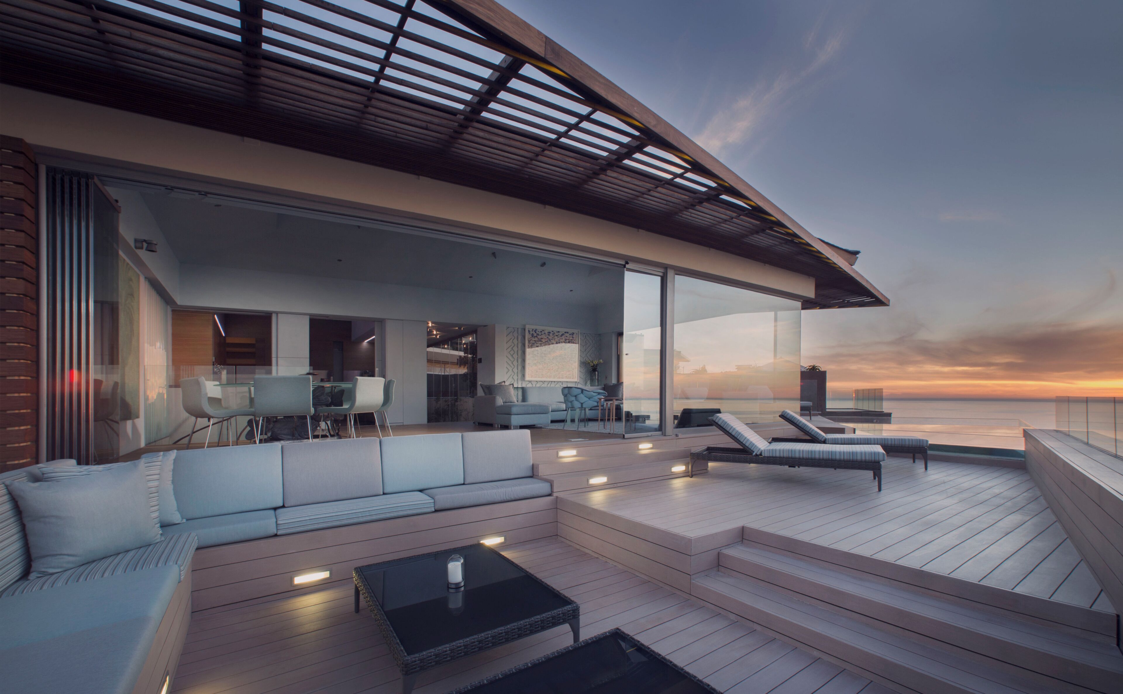 Luxe villa (Ellerman House Two) | Uitzicht op strand/zee