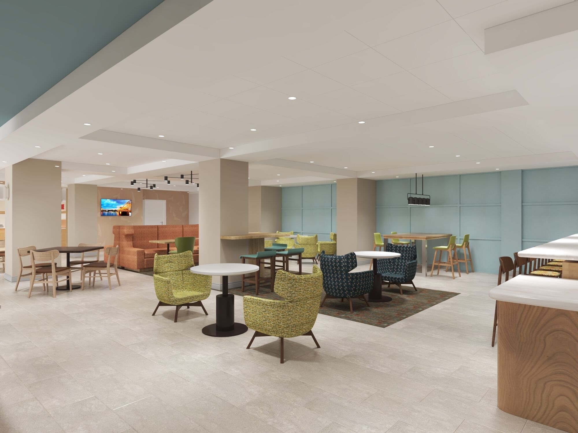 Free daily on-the-go breakfast