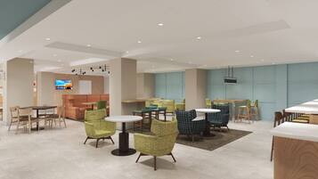 Free daily on-the-go breakfast