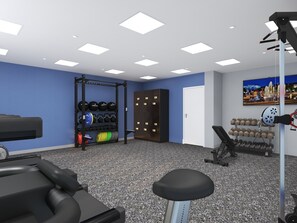 Fitness facility - Hampton Inn by Hilton Addison Dallas (Addison)