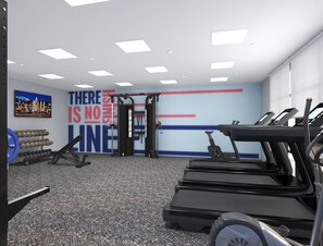 Fitness facility - Hampton Inn by Hilton Addison Dallas (Addison)