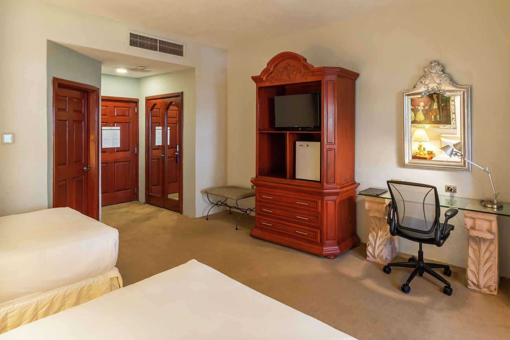 Premium bedding, in-room safe, individually decorated, blackout curtains