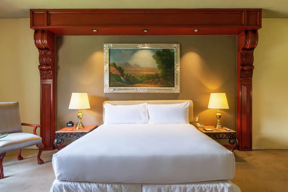 Junior Suite, Accessible (Roll-in Shower) | Premium bedding, in-room safe, individually decorated, blackout curtains