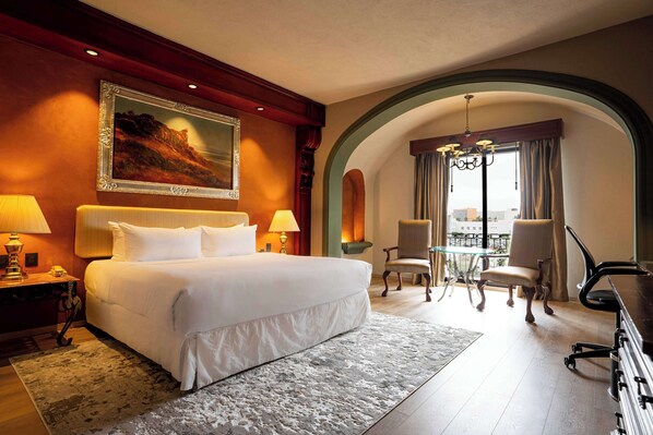 Premium bedding, in-room safe, individually decorated, blackout curtains