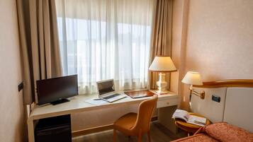 Minibar, in-room safe, desk, blackout drapes