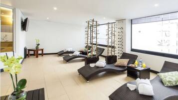 Turkish bath/hammam, manicures and pedicures, massages