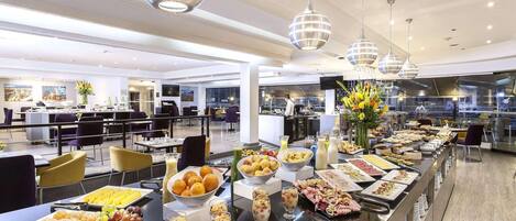 Frokostbuffé er inkludert hver dag