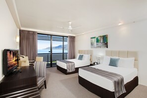 Ocean View Room 2 Double Beds | View from room - Rydges Esplanade Resort Cairns (Cairns North)