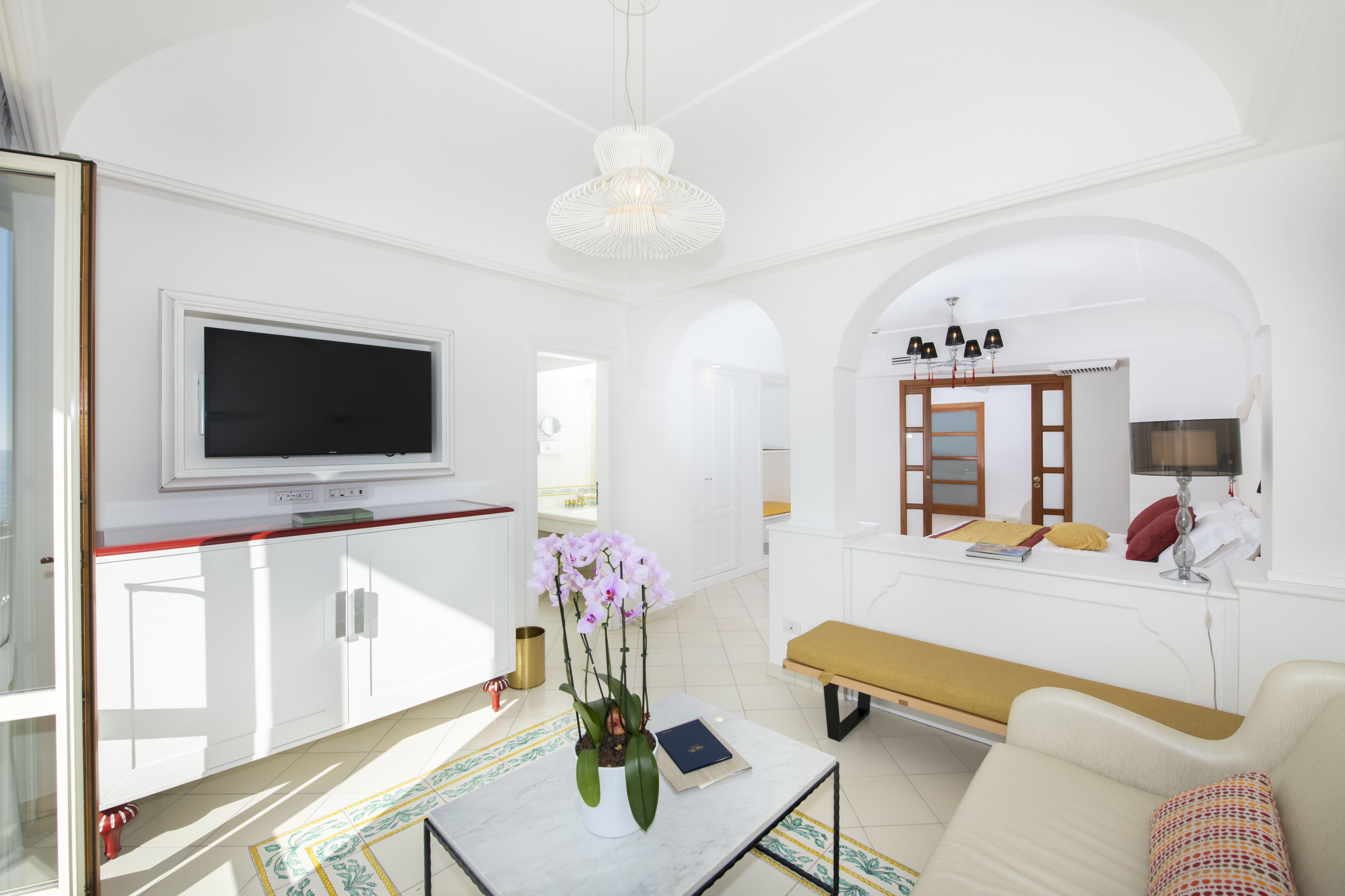 family suite, 2 bedrooms, balcony, sea view | 1 bedroom, hypo-allergenic bedding, down duvets, in-room safe