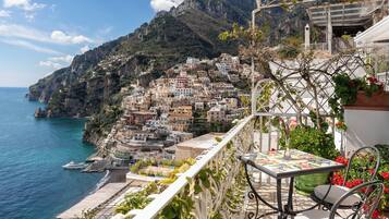 Junior Suite, Balcony, Sea View | Balcony view