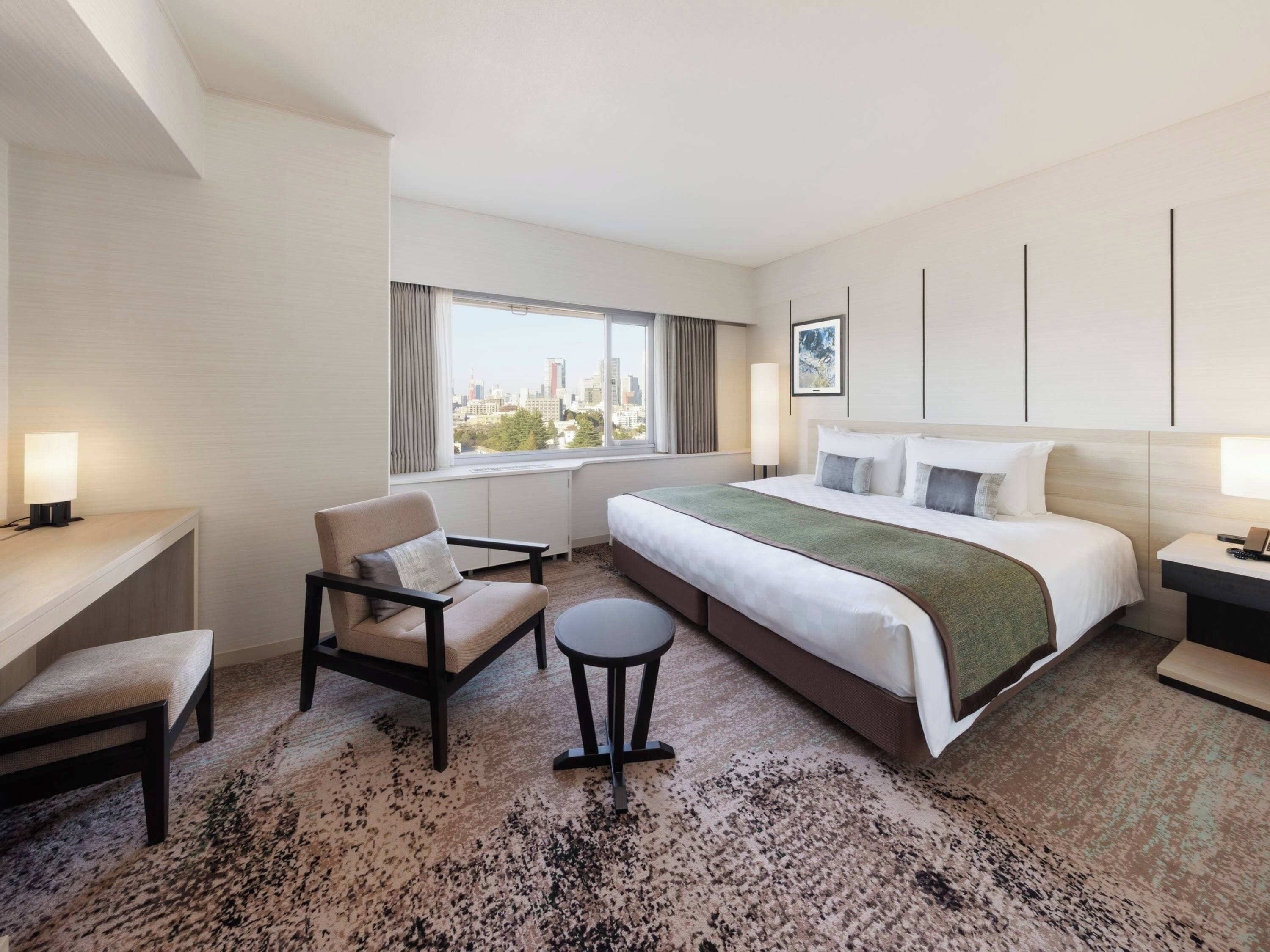 Down duvets, in-room safe, blackout curtains, iron/ironing board