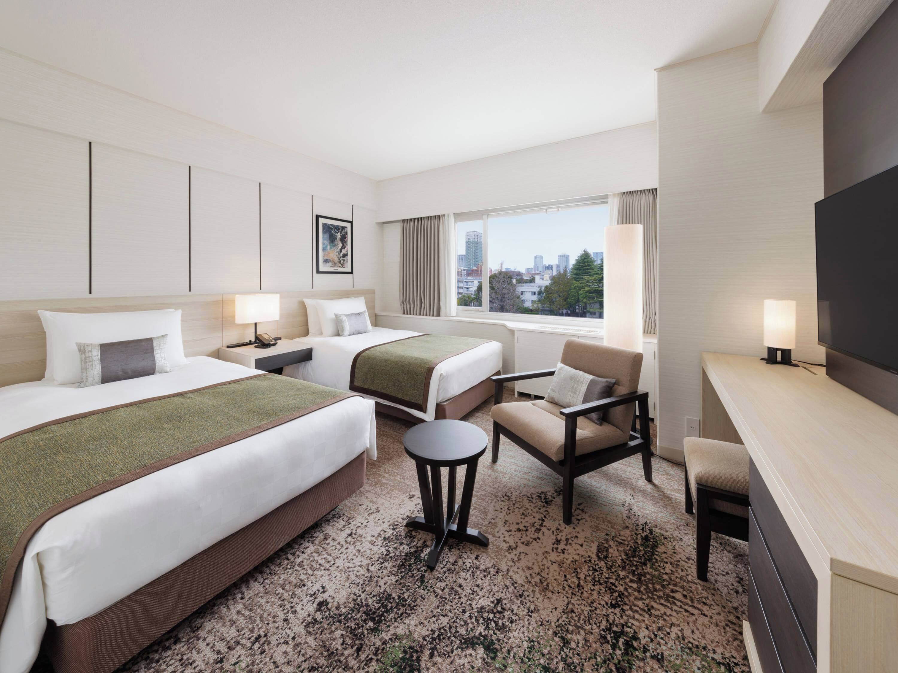 Down duvets, in-room safe, blackout curtains, iron/ironing board