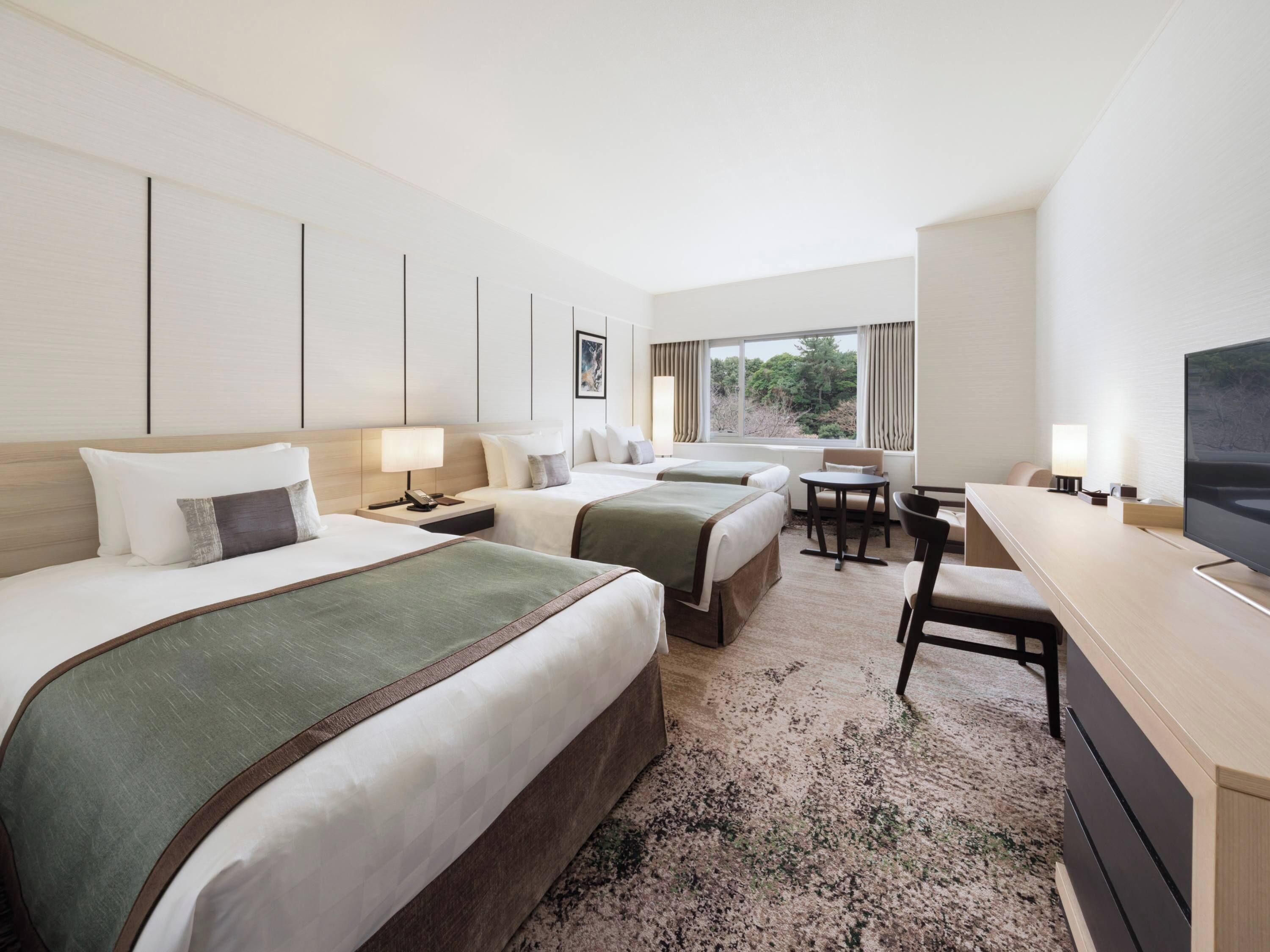 Down duvets, in-room safe, blackout curtains, iron/ironing board