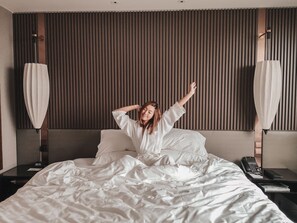 Prestige Room | Pillowtop beds, minibar, in-room safe, desk