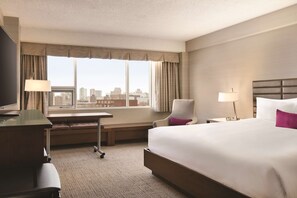 Premium bedding, pillowtop beds, in-room safe, desk