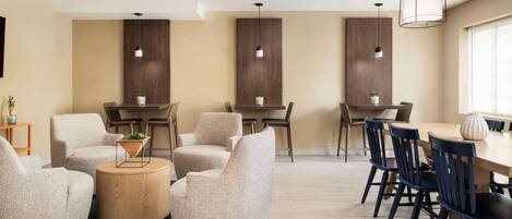 Sitteområde i lobbyen