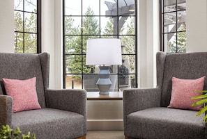 Lobby sitting area