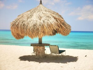 Beach nearby, white sand, free beach shuttle