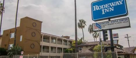 Voorkant van accommodatie