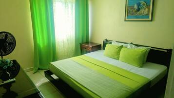 1 bedroom condo with balcony | 1 bedroom, premium bedding, individually furnished, desk