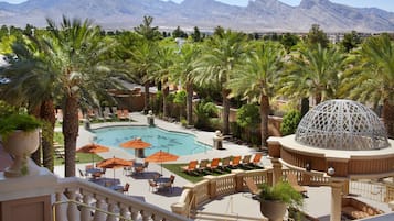 Seasonal outdoor pool, open 8:00 AM to 8:00 PM, cabanas (surcharge)
