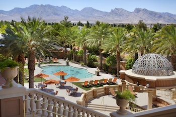 Seasonal outdoor pool, open 8:00 AM to 8:00 PM, cabanas (surcharge) at Suncoast Hotel and Casino