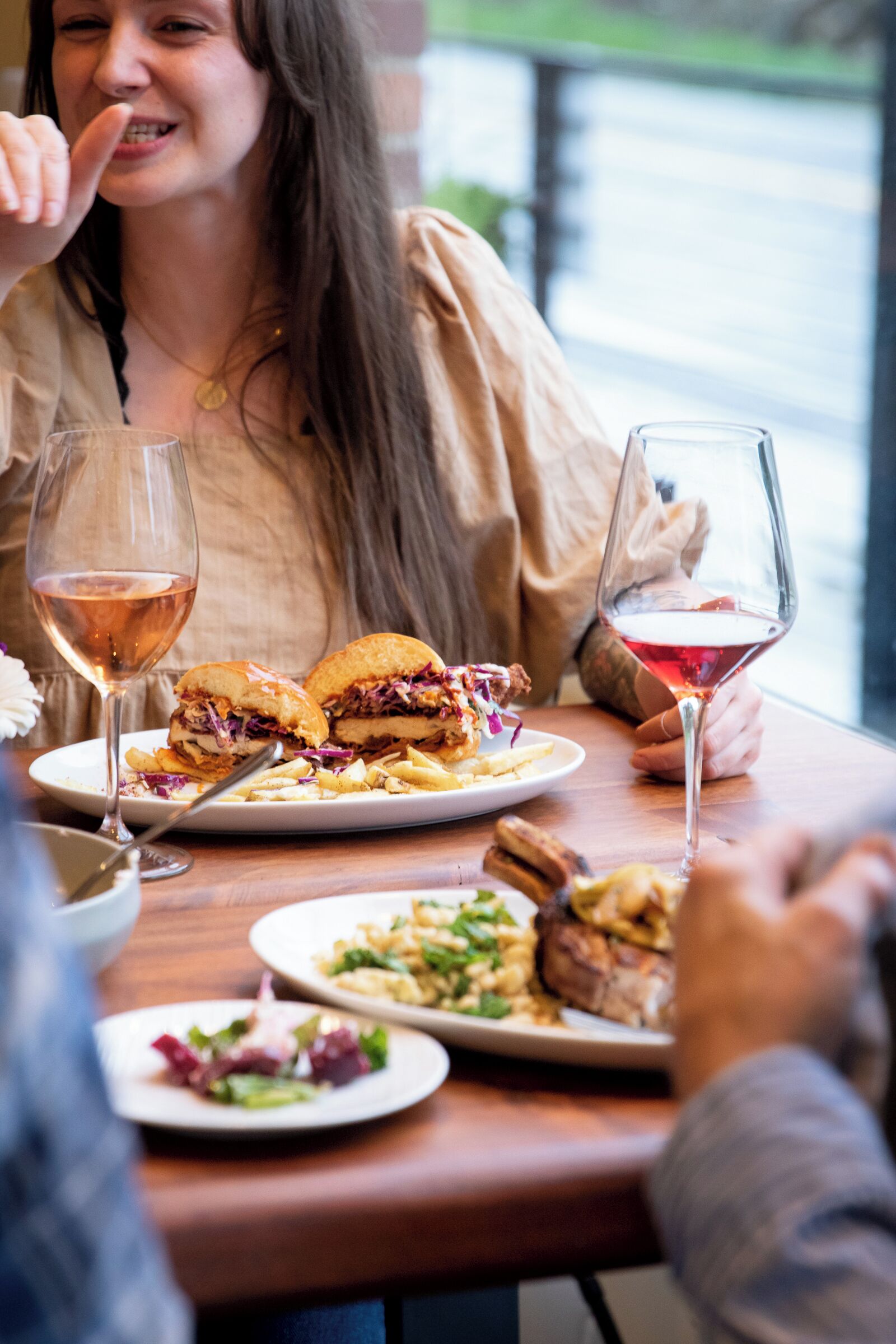 Breakfast and brunch served, local cuisine