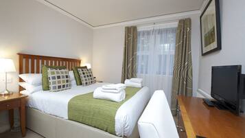 1 bedroom, hypo-allergenic bedding, in-room safe, desk