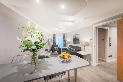 Comfort Apartment, 1 Bedroom, Non Smoking, Kitchen | Living area