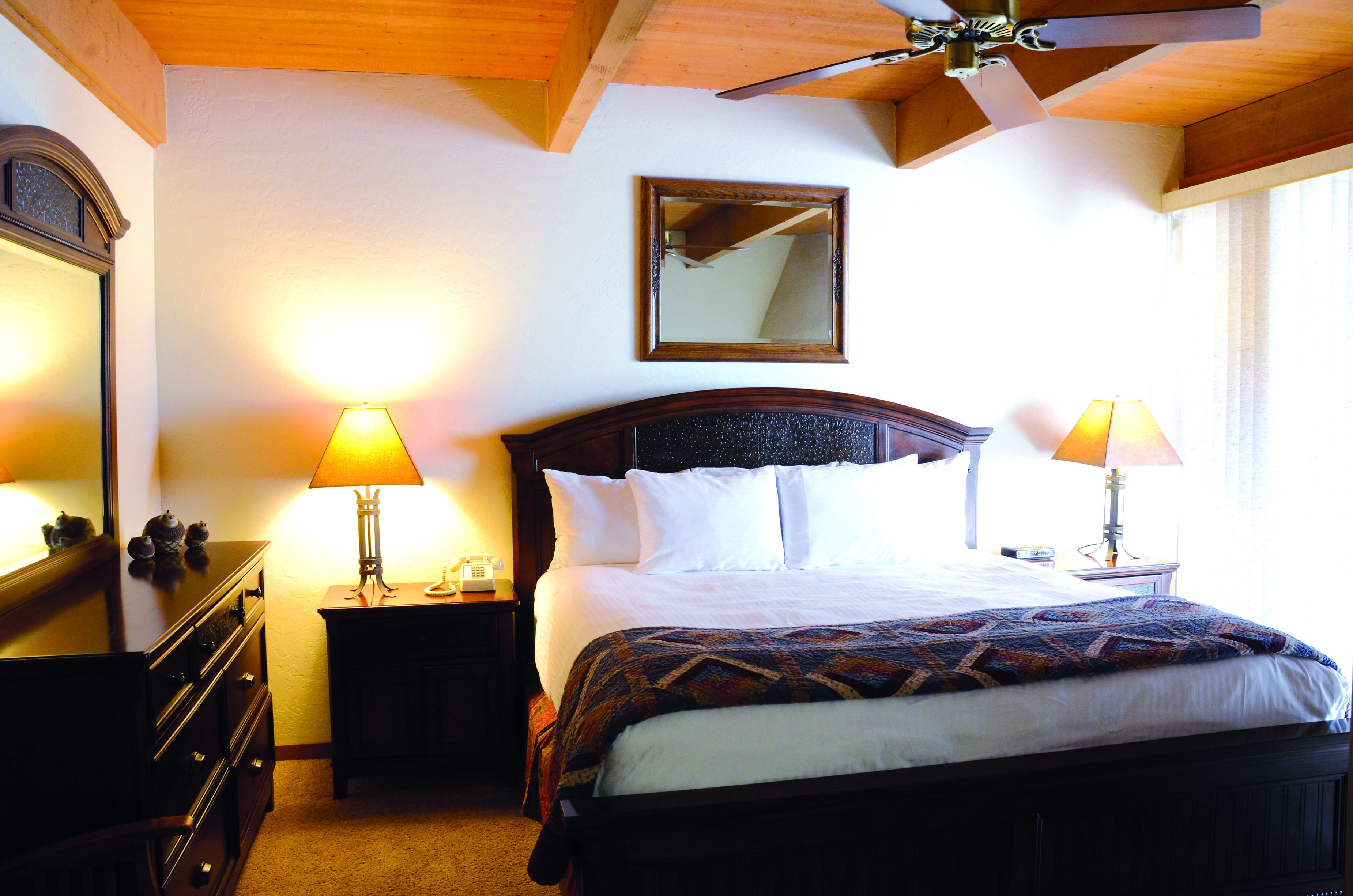 1 bedroom, hypo-allergenic bedding, in-room safe, individually decorated