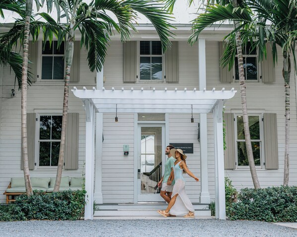 Fachada de la propiedad