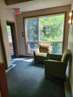 Interior entrance