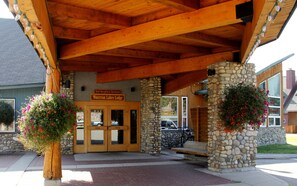 Entrada de l'allotjament