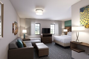 Hypo-allergenic bedding, in-room safe, desk, laptop workspace - Staybridge Suites Columbia Baltimore by IHG (Columbia)