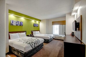 标准房, 2 张大床, 吸烟房 | 办公桌、熨斗/熨衣板、免费 WiFi、床单