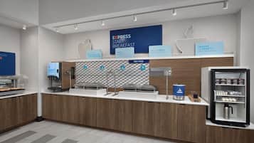 Free daily on-the-go breakfast